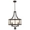 Westinghouse Chandelier 40W 5-Light Belle View ORB High-Lights Cndlbr Clear Seeded Glass 6368400 - alternate 2